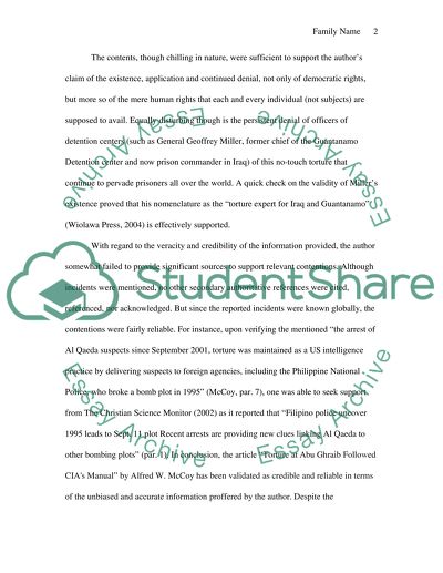 Torture at Abu Ghraib Followed CIAs Manual