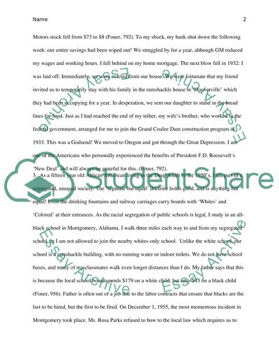 History: Four Questions