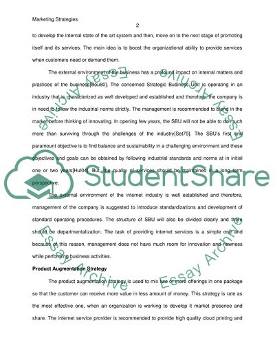 Marketing Strategies for StarHub Internet