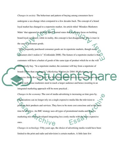 Integrated marketing communication
