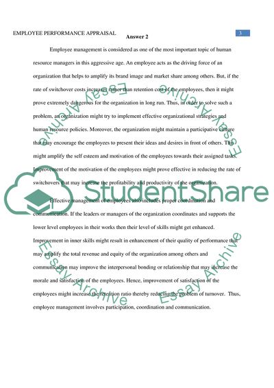 The Most Effective Employee Appraisal or Performance Evaluation Approach