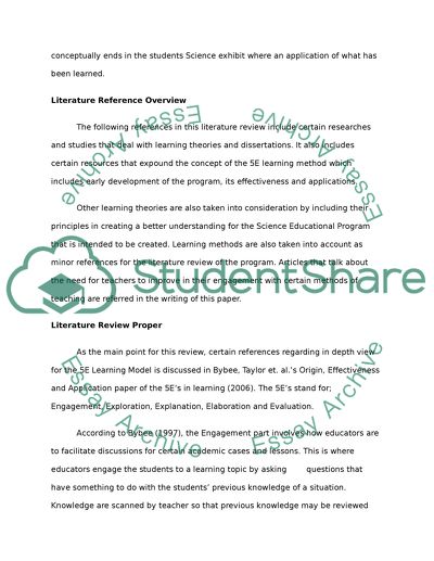 Analysis and Review of the Professional Development Program for Science Teachers