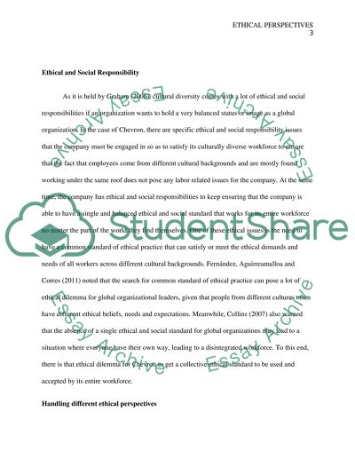 Ethical Perspectives