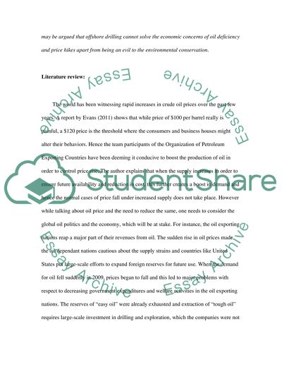 Oil and Off Shore Drilling