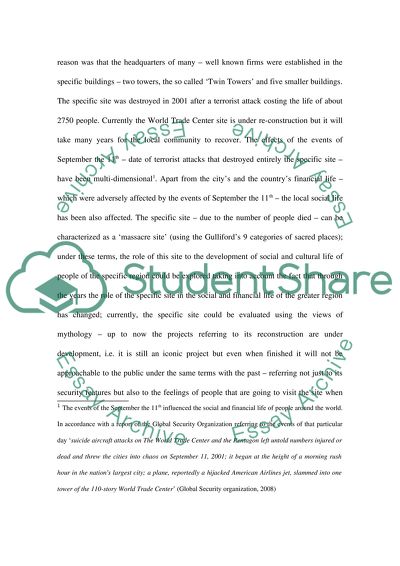 How the World Trade Center Site in New York City is Now an Imaginary Place