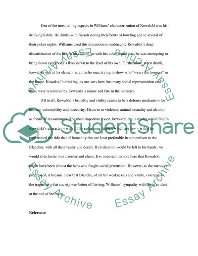 Streetcar Named Desire by Tennessee Williams