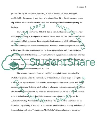 Understand Ethics Principles and Ethical Decision making as they apply in various marketing situations