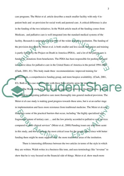 Health Sciences and Medicine: Compare and Contrast Two Articles