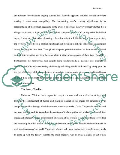 The Hammering Man - Jonathan Borofsky