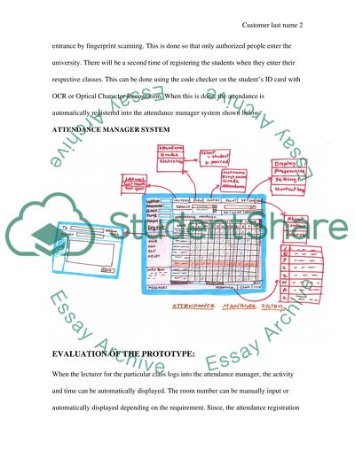 Computing: user requirement specification