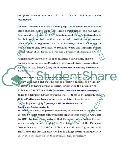 Constitutional & Administrative Law