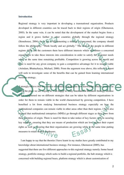 International Business Strategy-2