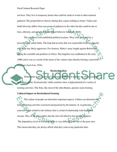 Foraging as a Subsistence Way of Life