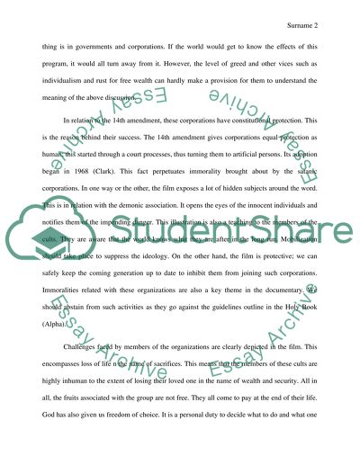 The Corporation The Pathological Pursuit of Power and Profit