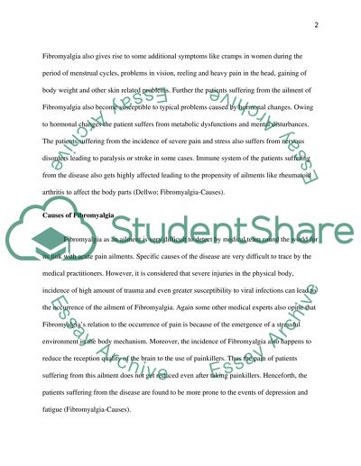 The Symptoms and Causes of Fibromyalgia