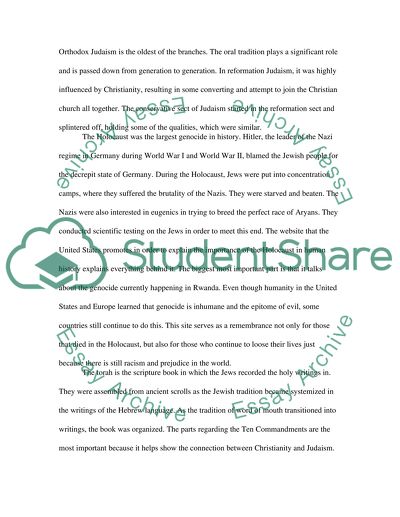 Judaism and the Roots of Western Religion