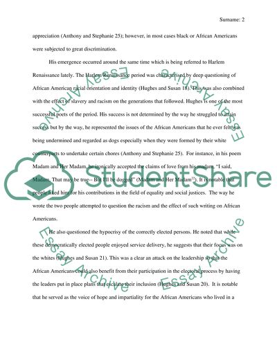 Langston Hughes The Freedom Train, Merry-Go-Round and Madam and Her Madam