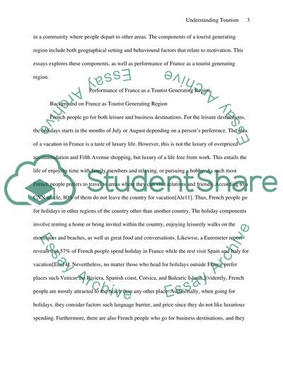 Tourism as Drivers of the Economy