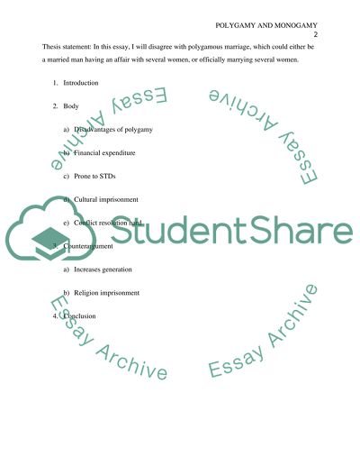 Men should be allowed to have more than one wife. Agree or disagree