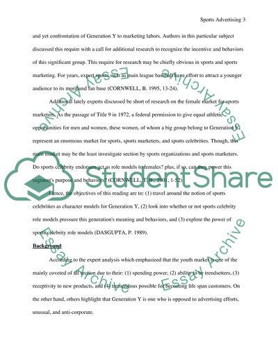 Definition of Sports Advertising