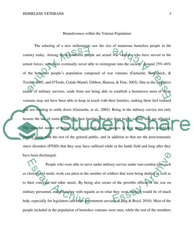 The Growing Number of Homeless People