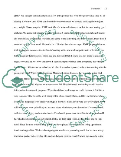 Juvenille Diabetes Research foundation describe how it helps the community