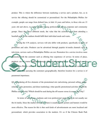 Marketing Case Philadelphia Phillies