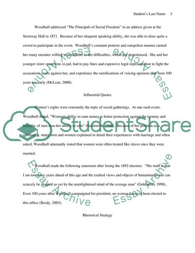 Events That Brought Victoria Woodhull into the History Books of Early America