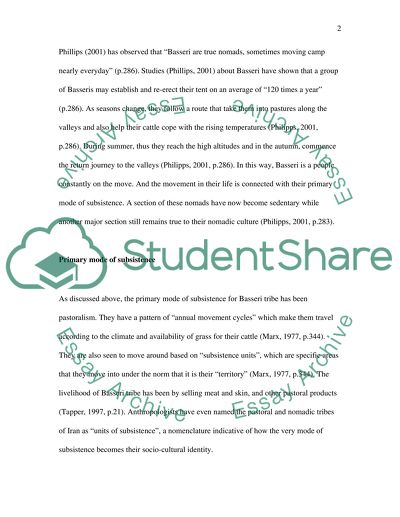 Basseri of Iran - The Pastoral Nomads