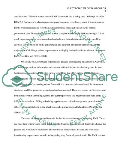 Electric Medical Records