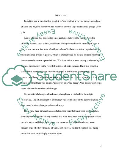 War as a Driver behind the Evolution of Human Political Life