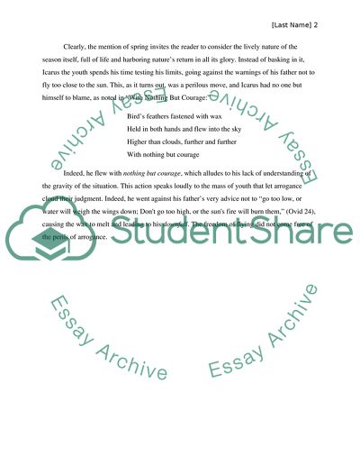 Freedom without Wisdom - in Light of Icarus