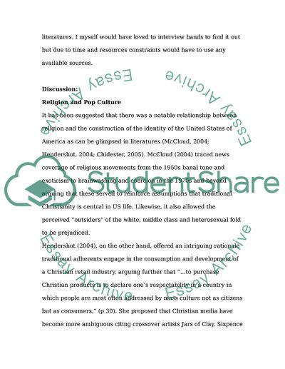 Contemporary Punk and Rock Bands In Religion