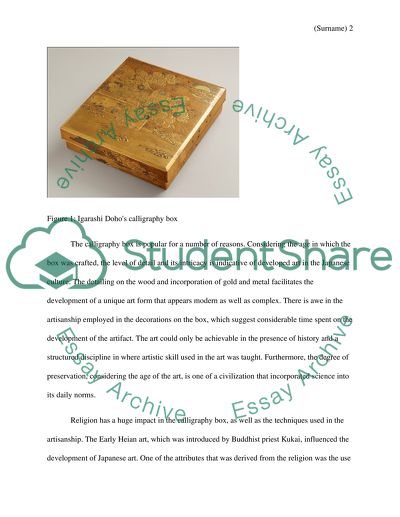 Calligraphy Box with Design of Autumn Flowers and Grasses under the Sun and the Moon