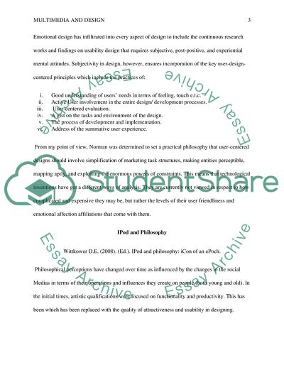 Multimedia and Design Features