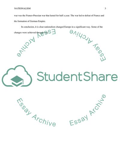 Nationalism in European Society