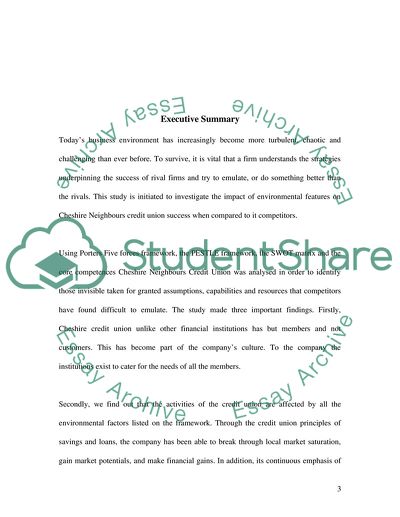 Environmental Analysis is an Appreciation of an Organisations Activities