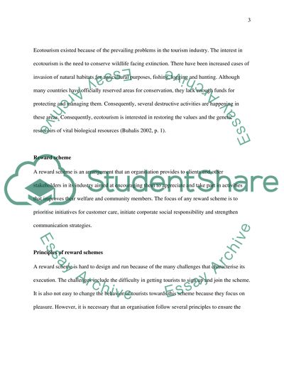 Achieving the Aims of Ecotourism