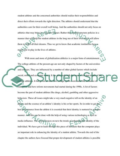 Advising and Counseling Student Athletes by Broughton and Neyer