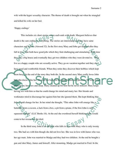 Comparison of the King Solomon Poem, a Short Story Happy Endings, and Othello by Shakespeare