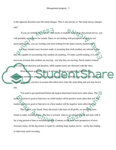 Main Principles Of The Stock Market Trading