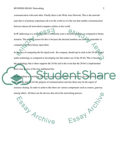 Various Types of Networks