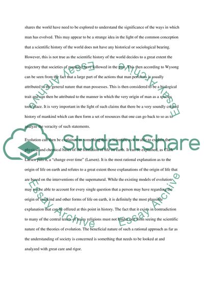 Evolution and its understanding