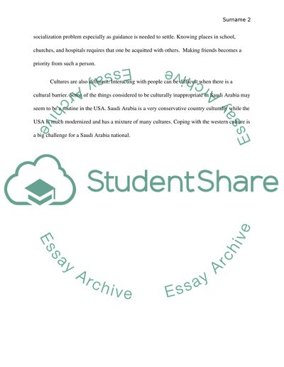 How its hard to leave your country saudi arabia to study in USA