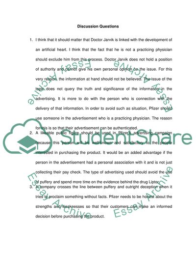 Pfizer - Puffery or Deception