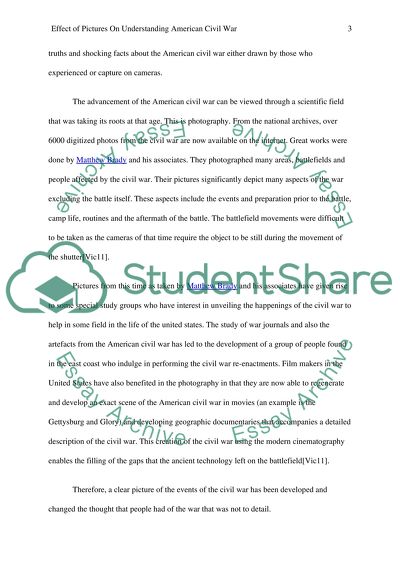 Does the availability of photographs significantly change what we can know about the U.S. Civil War