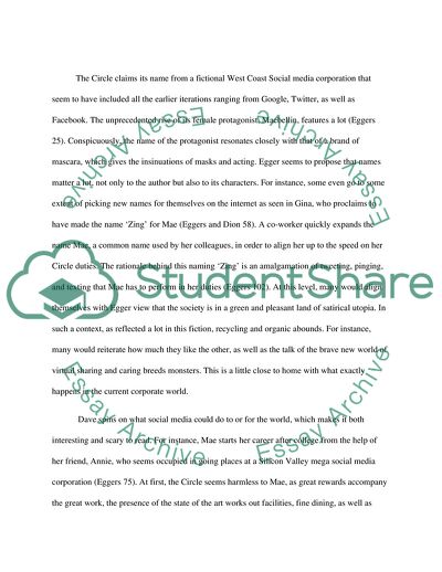 Dave Eggers: The Circle