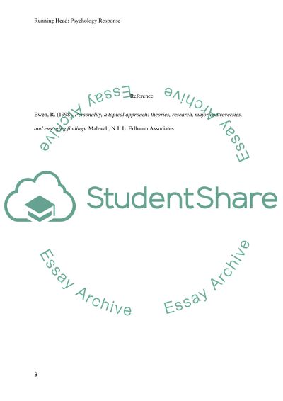 Theories and Major Controversies of Personality