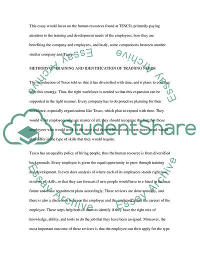 Creative Training Techniques: TESCO