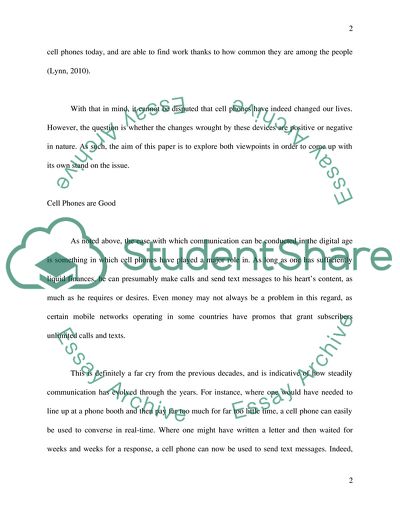 How Have Cell Phones Changed Our Lives